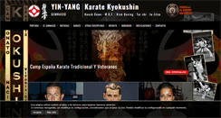 Desktop Screenshot of gimnasio-yinyang.com